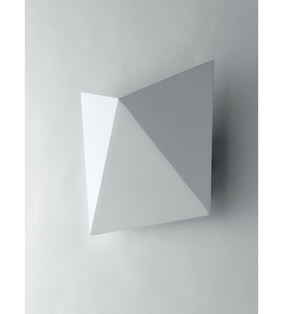 APPLIQUE A LED "STEALTH" ALLUMINIO BIANCO, 420LM